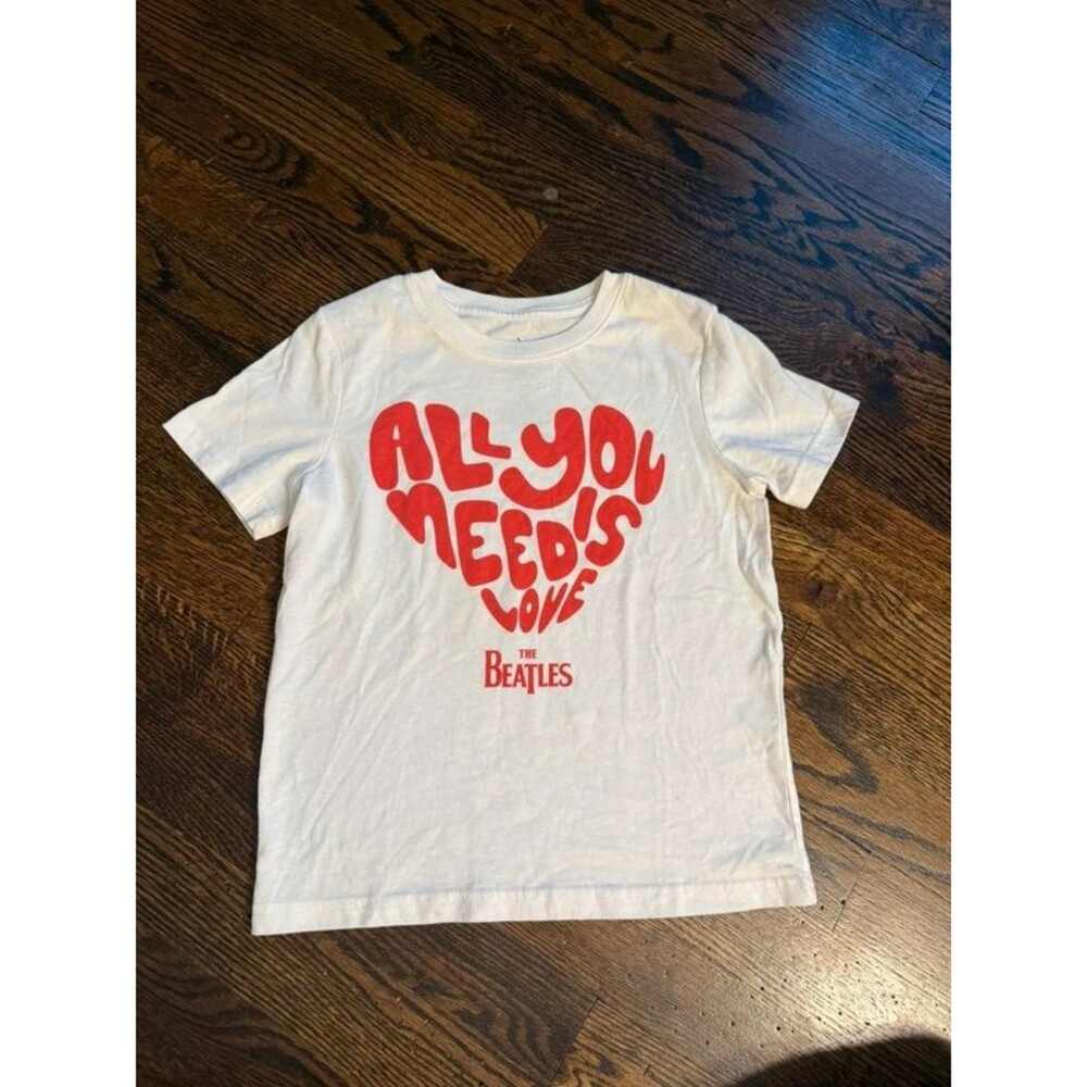The Beatles all you need is love shirt size 5/6